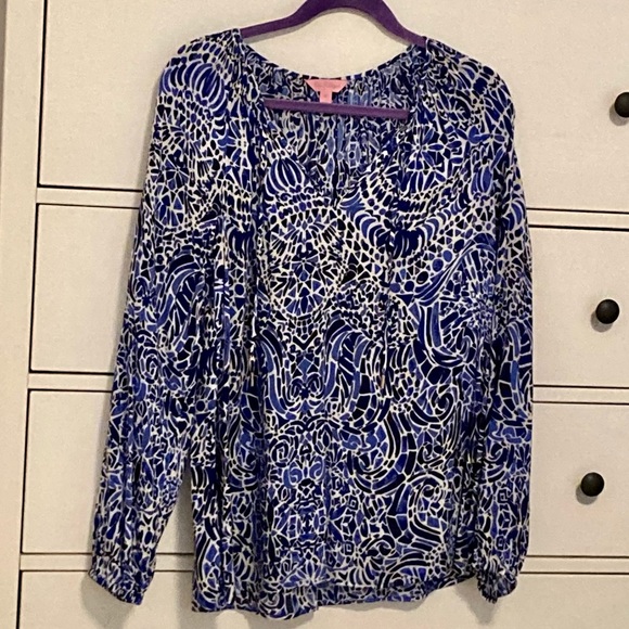 Lilly Pulitzer Tops - Lilly Pulitzer Willa Blouse